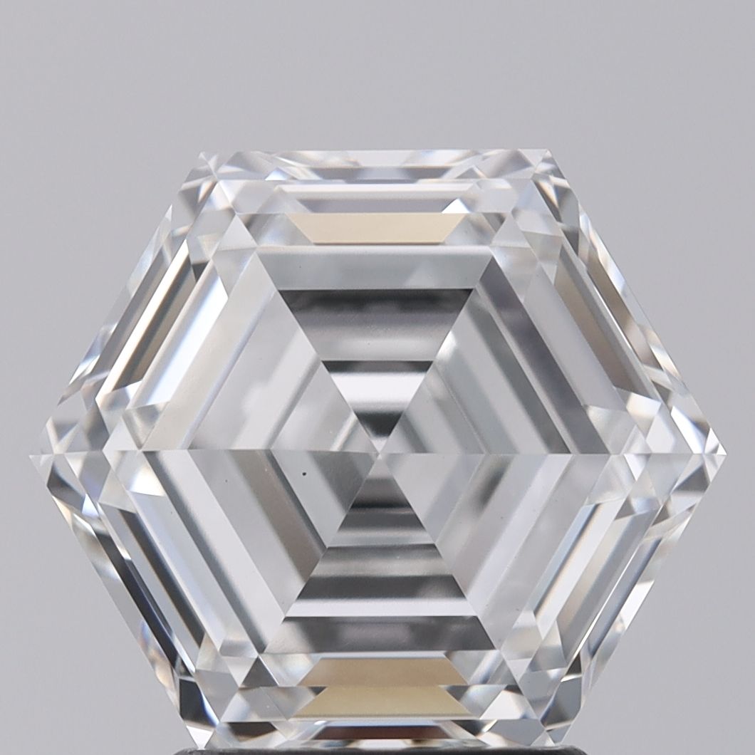 2.76 ct lab-grown Hexagonal Diamond