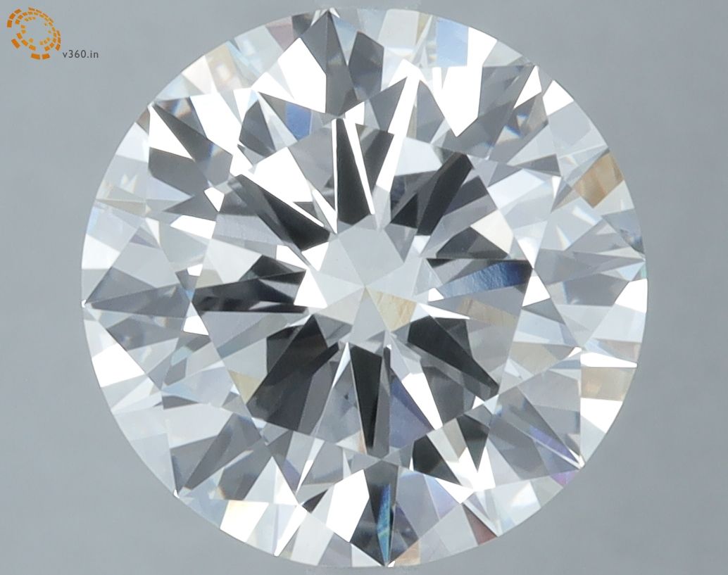 4.75 ct. round Lab Grown Diamond front image