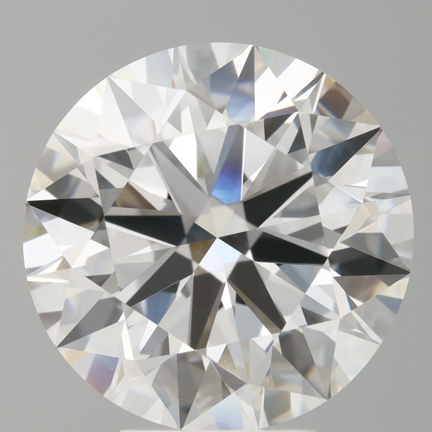 6.04 ct. round Lab Grown Diamond front image