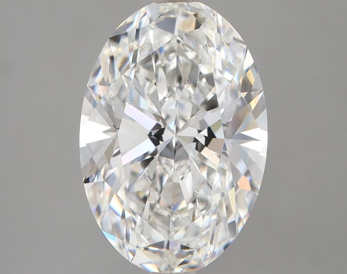3.35 ct. oval Lab Grown Diamond front image