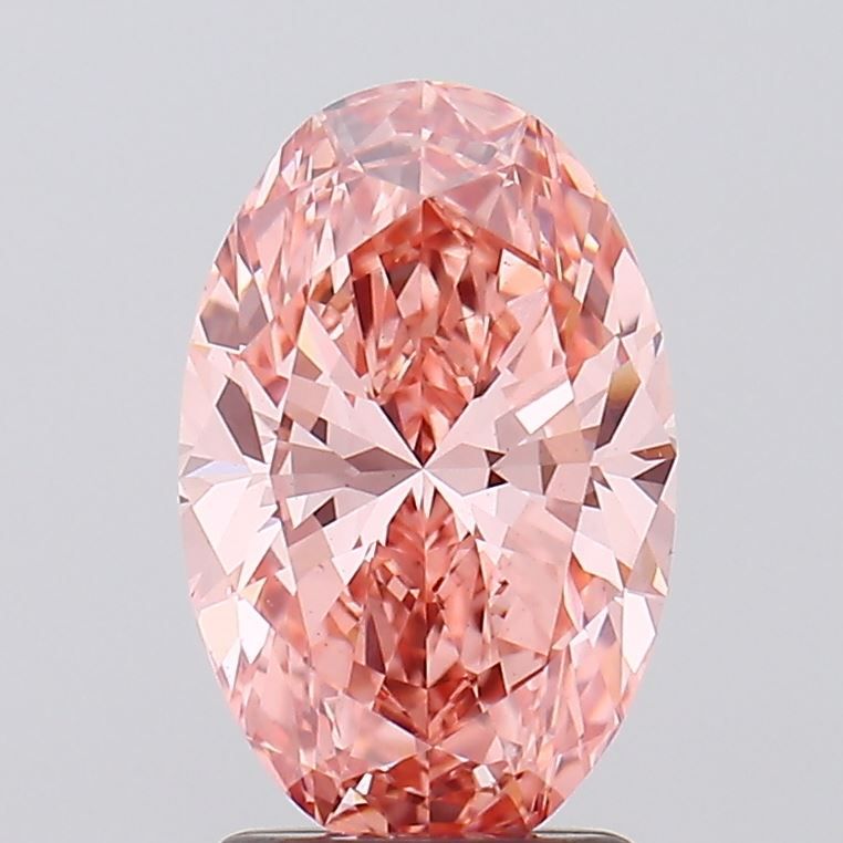 2.08 ct. oval Lab Grown Diamond front image