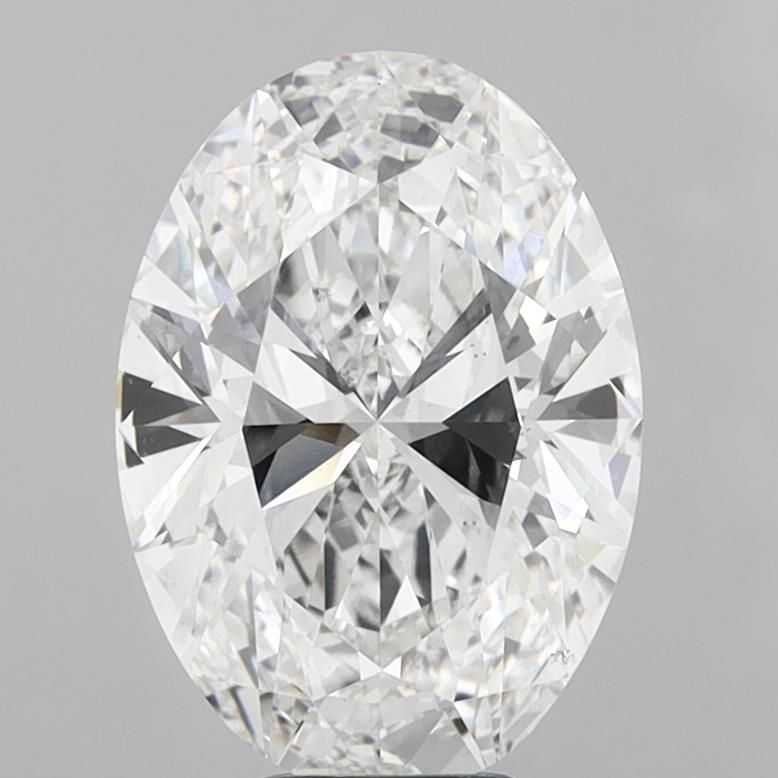 7.02 ct. oval Lab Grown Diamond front image