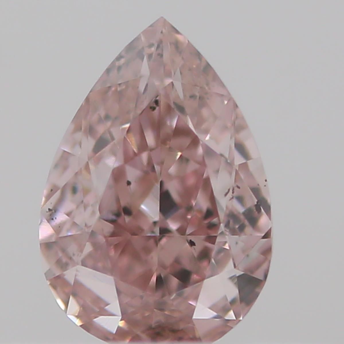 Diament 0.23 ct Fancy Orangey Pink/SI1