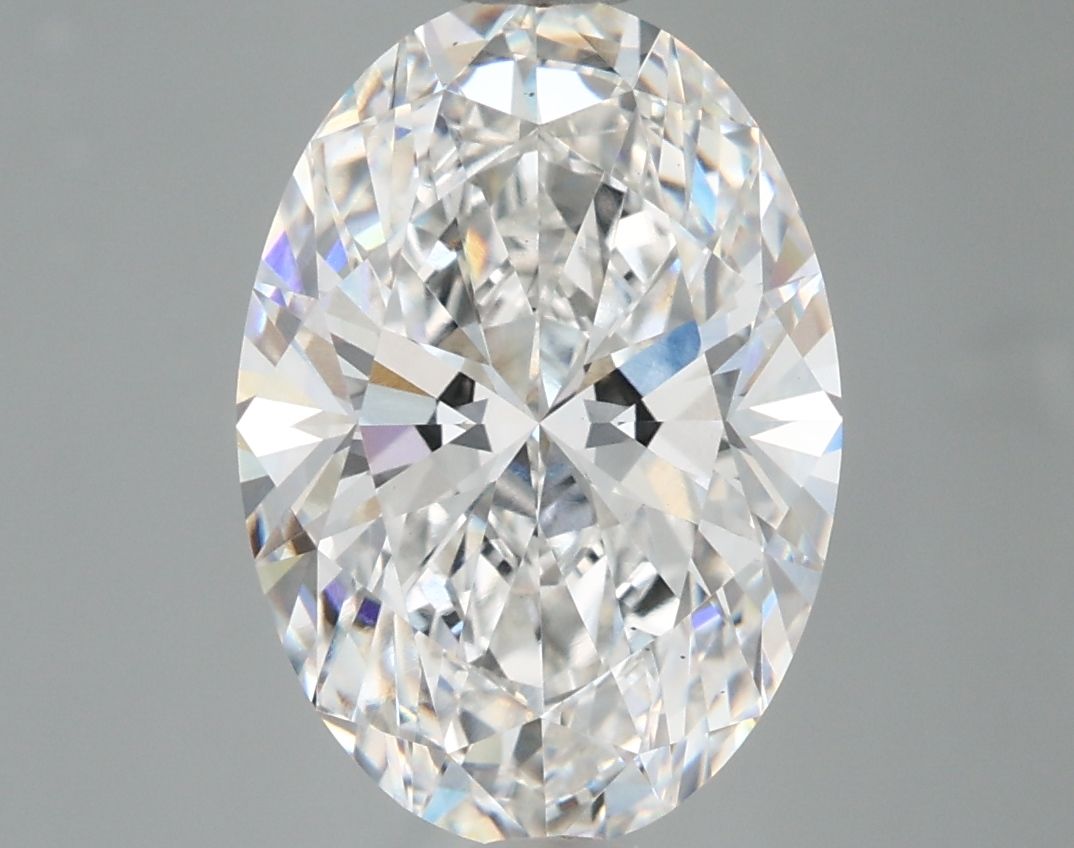 4.09 ct. oval Lab Grown Diamond front image