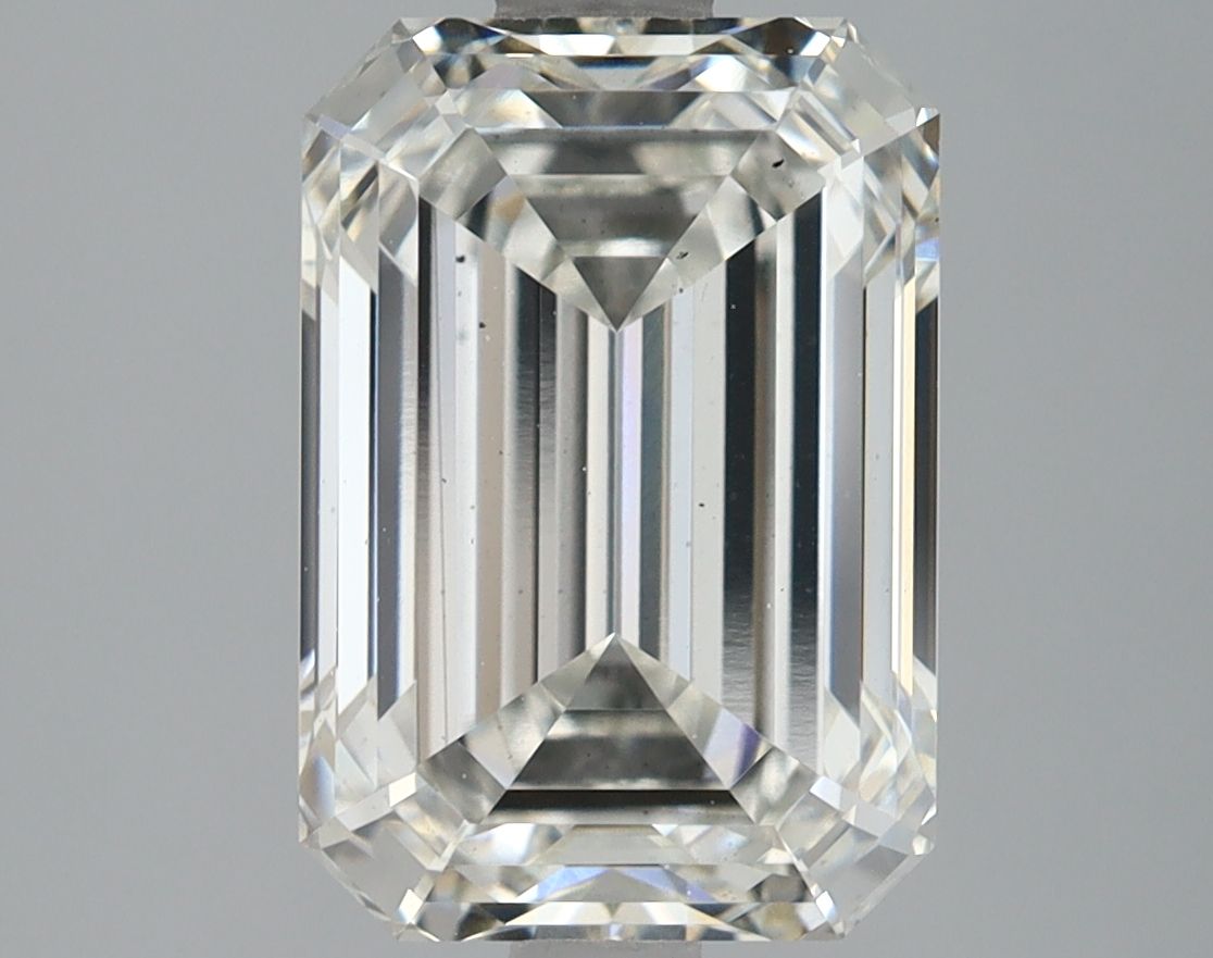2.90 ct. emerald Lab Grown Diamond front image