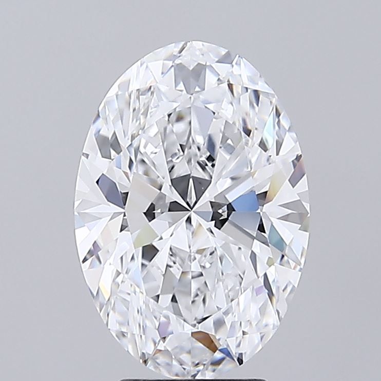 4.03 ct. oval Lab Grown Diamond front image
