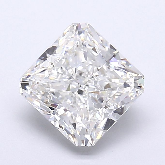 4.08 ct lab-grown Square radiant Diamond
