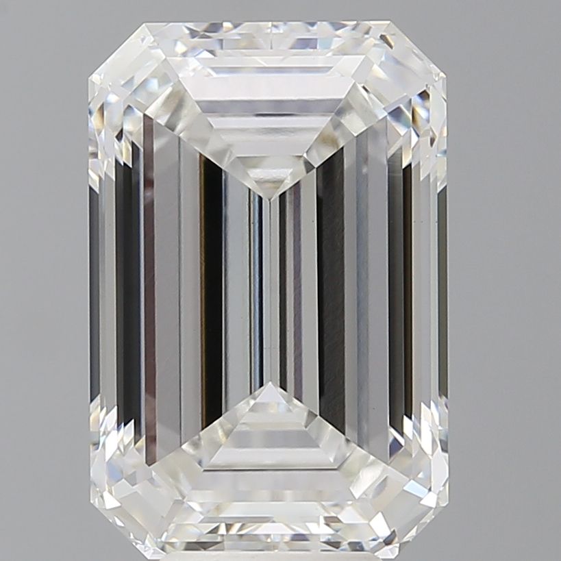 7.60 ct. emerald Lab Grown Diamond front image