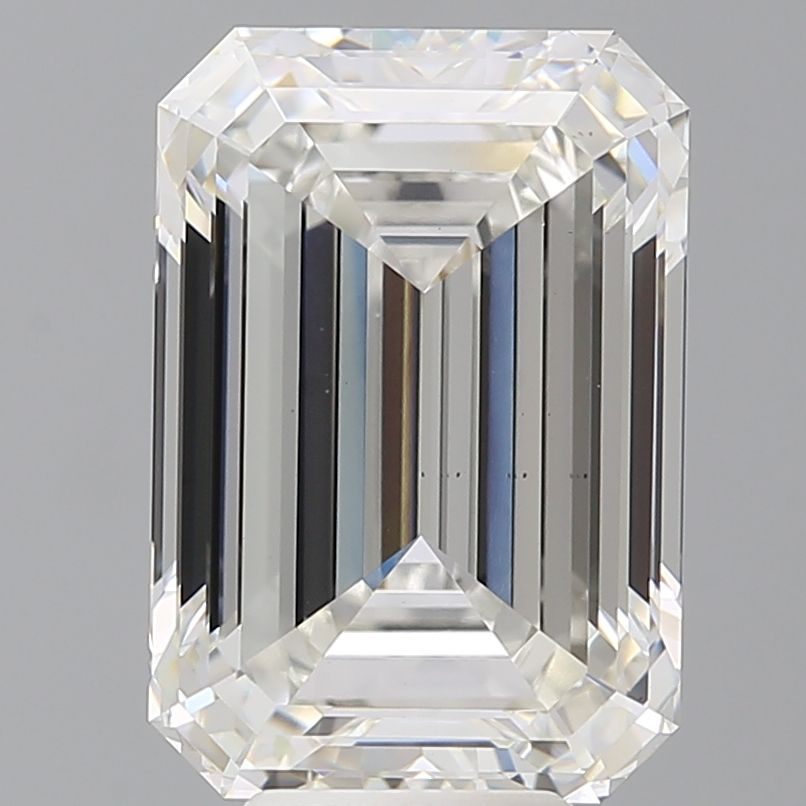 7.56 ct. emerald Lab Grown Diamond front image