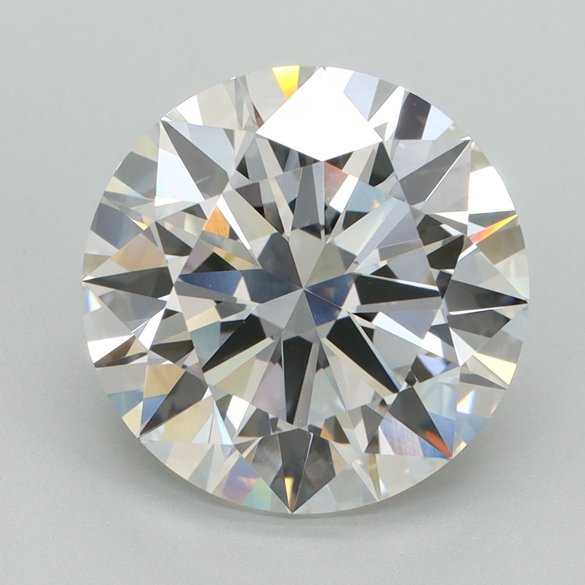 6.08 ct. round Lab Grown Diamond front image