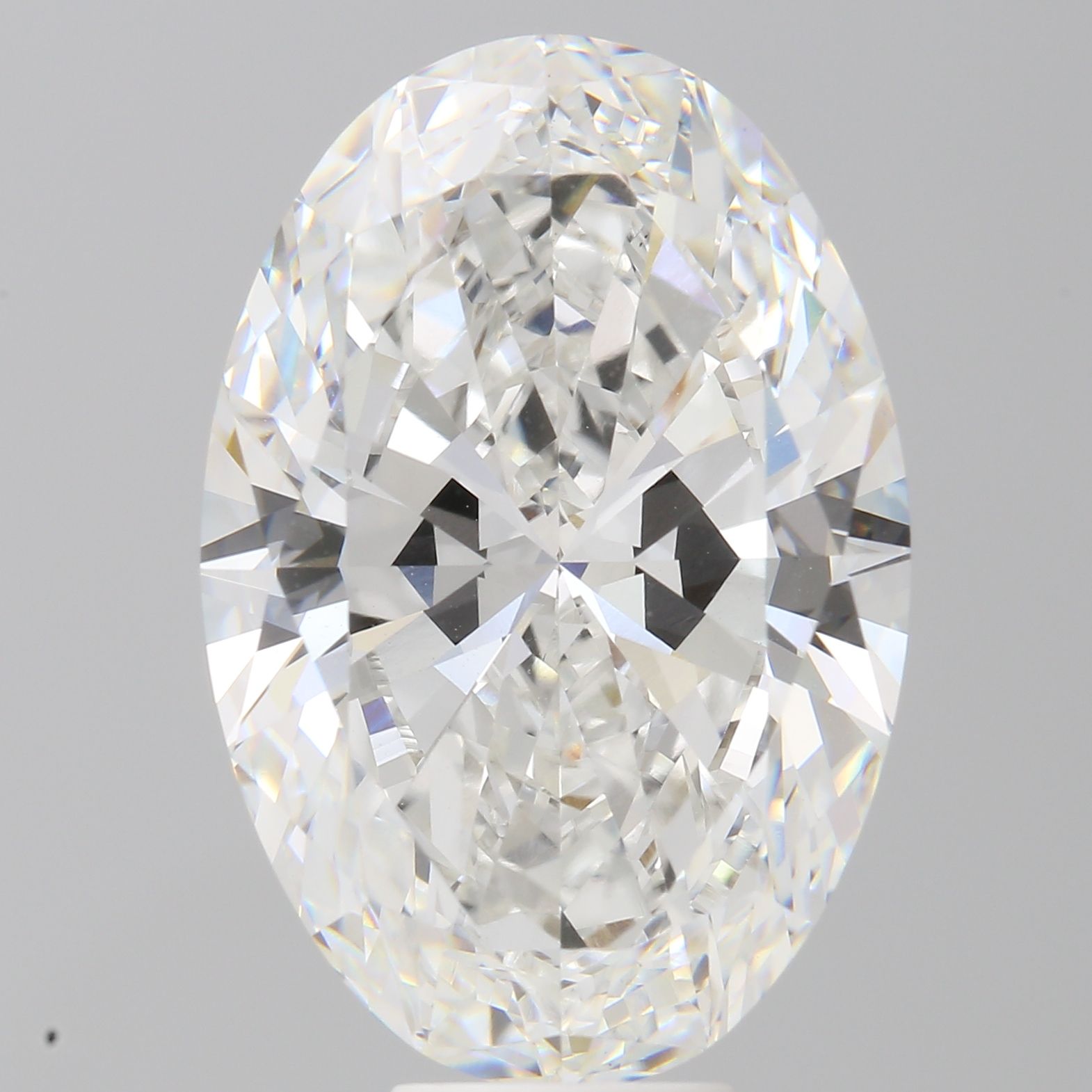 11.10 ct. oval Lab Grown Diamond front image