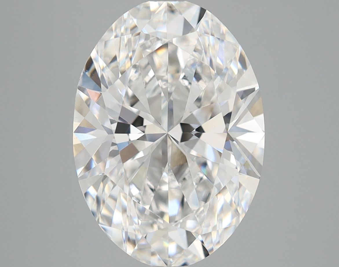 4.07 ct. oval Lab Grown Diamond front image