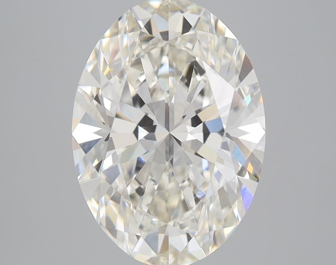 4.07 ct. oval Lab Grown Diamond front image
