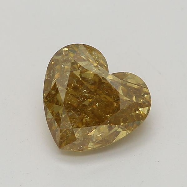Diament 0.52 ct Fancy Deep Brownish Yellow/I2