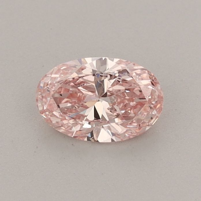 0.42 CT Fancy Vivid Pink OVAL