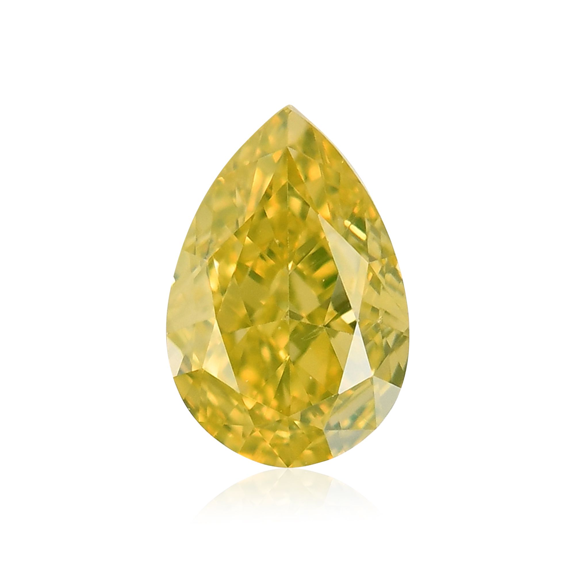 Diament 0.41 ct Fancy Vivid Yellow/SI1