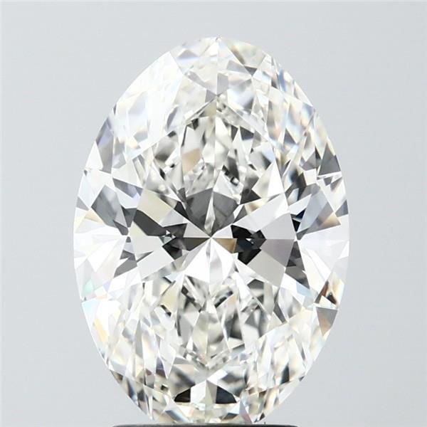 3.57 ct. oval Lab Grown Diamond front image