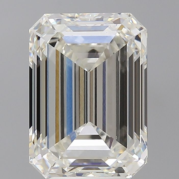 5.04 ct. emerald Lab Grown Diamond front image