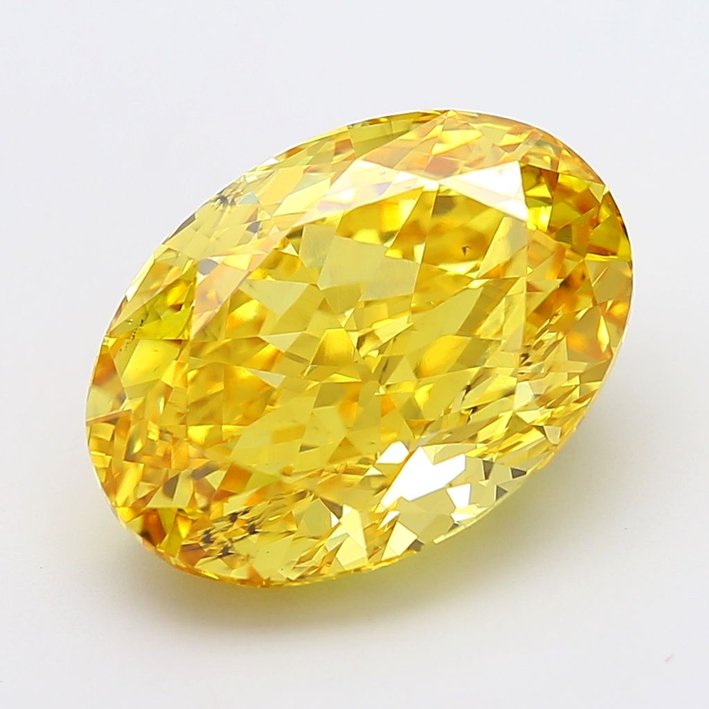 15.06 ct. oval Lab Grown Diamond front image