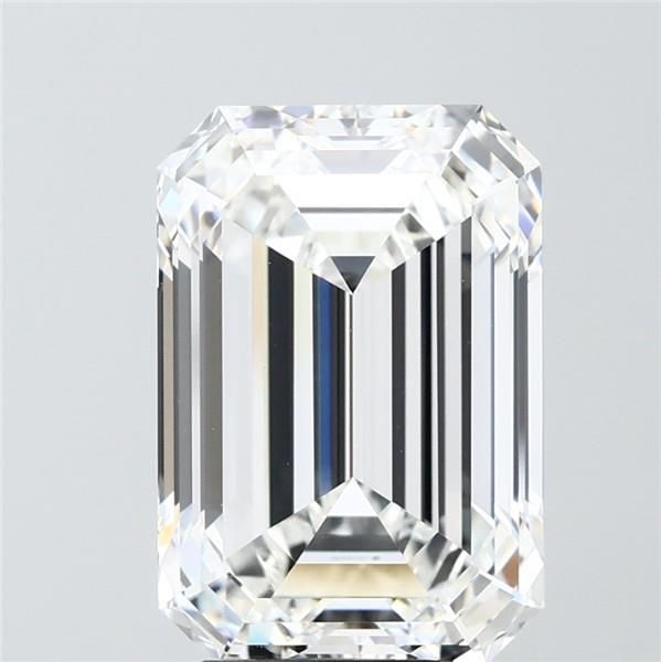 6.03 ct. emerald Lab Grown Diamond front image
