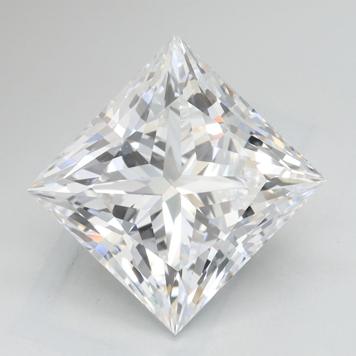 4.06 ct. princess Lab Grown Diamond front image
