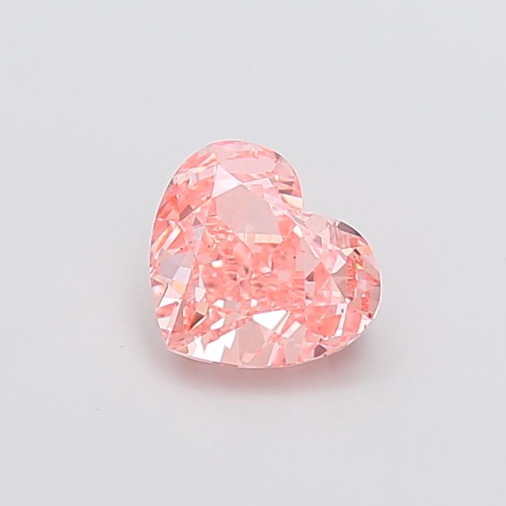 1.56 CT Fancy Vivid Pink HEART