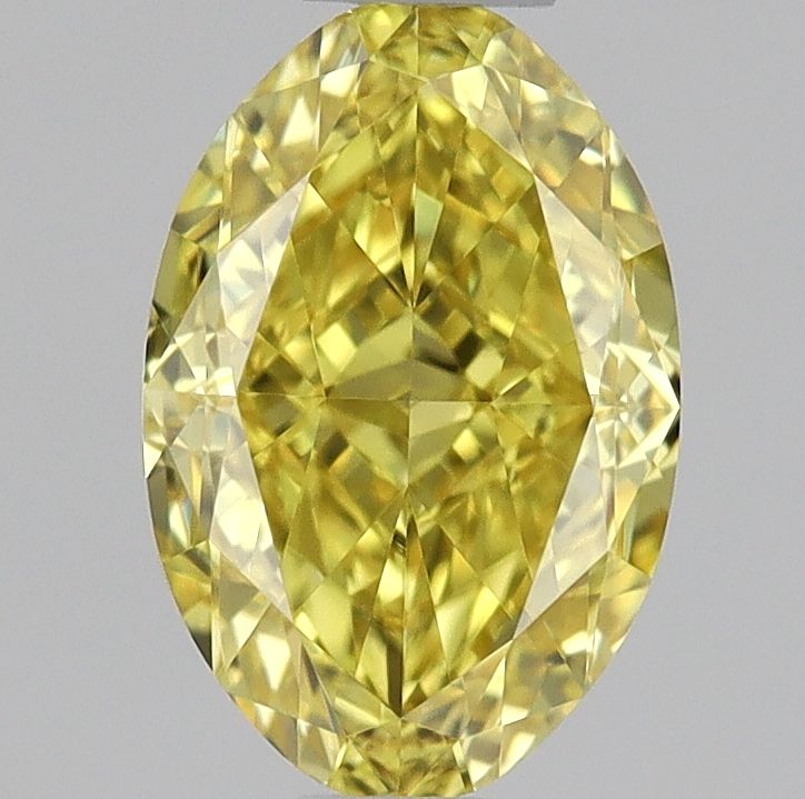 Diament 0.6 ct Fancy Vivid Yellow/IF