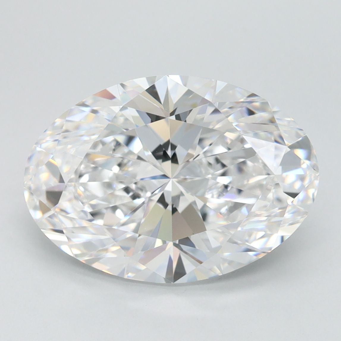 3.21 ct. oval Lab Grown Diamond front image