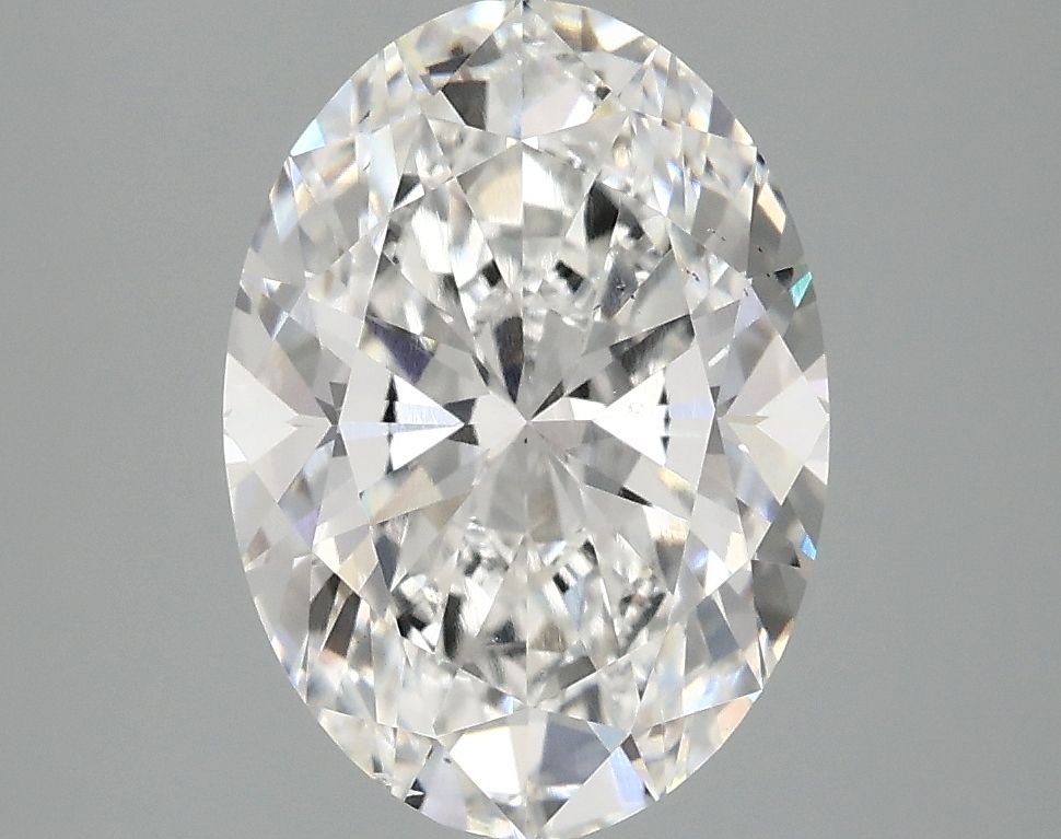 3.02 ct. oval Lab Grown Diamond front image