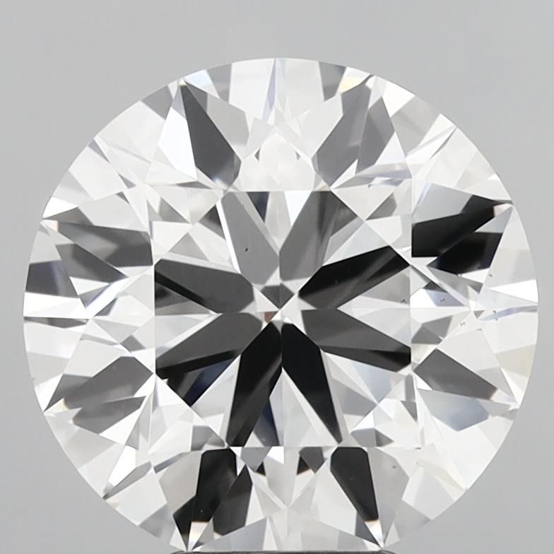 5.85 ct. round Lab Grown Diamond front image
