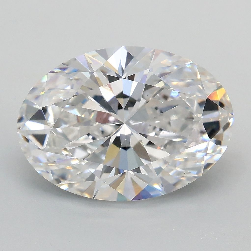 3.09 ct. oval Lab Grown Diamond front image