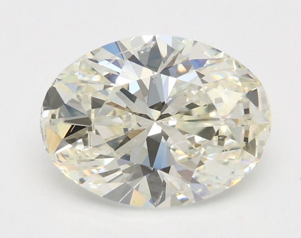 2.01 ct. oval Lab Grown Diamond front image