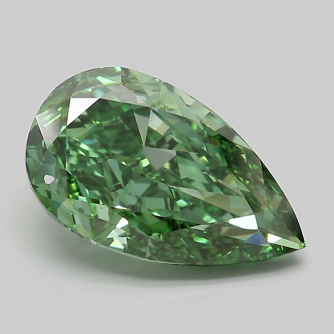 5.11 ct. pear Lab Grown Diamond front image