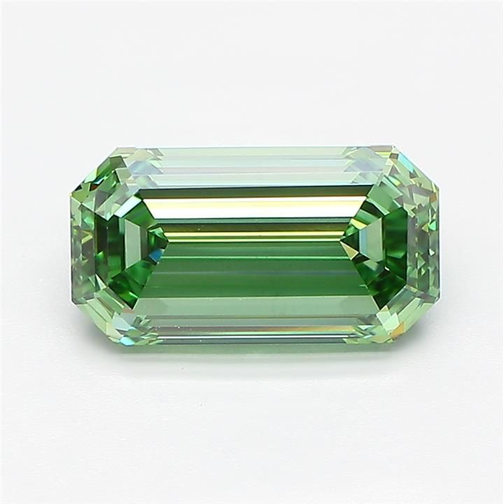 2.72 ct. emerald Lab Grown Diamond front image