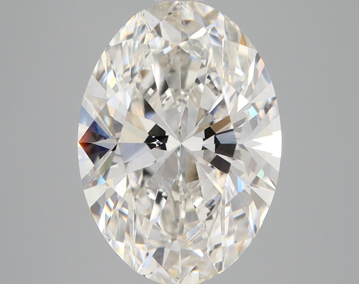 4.07 ct. oval Lab Grown Diamond front image