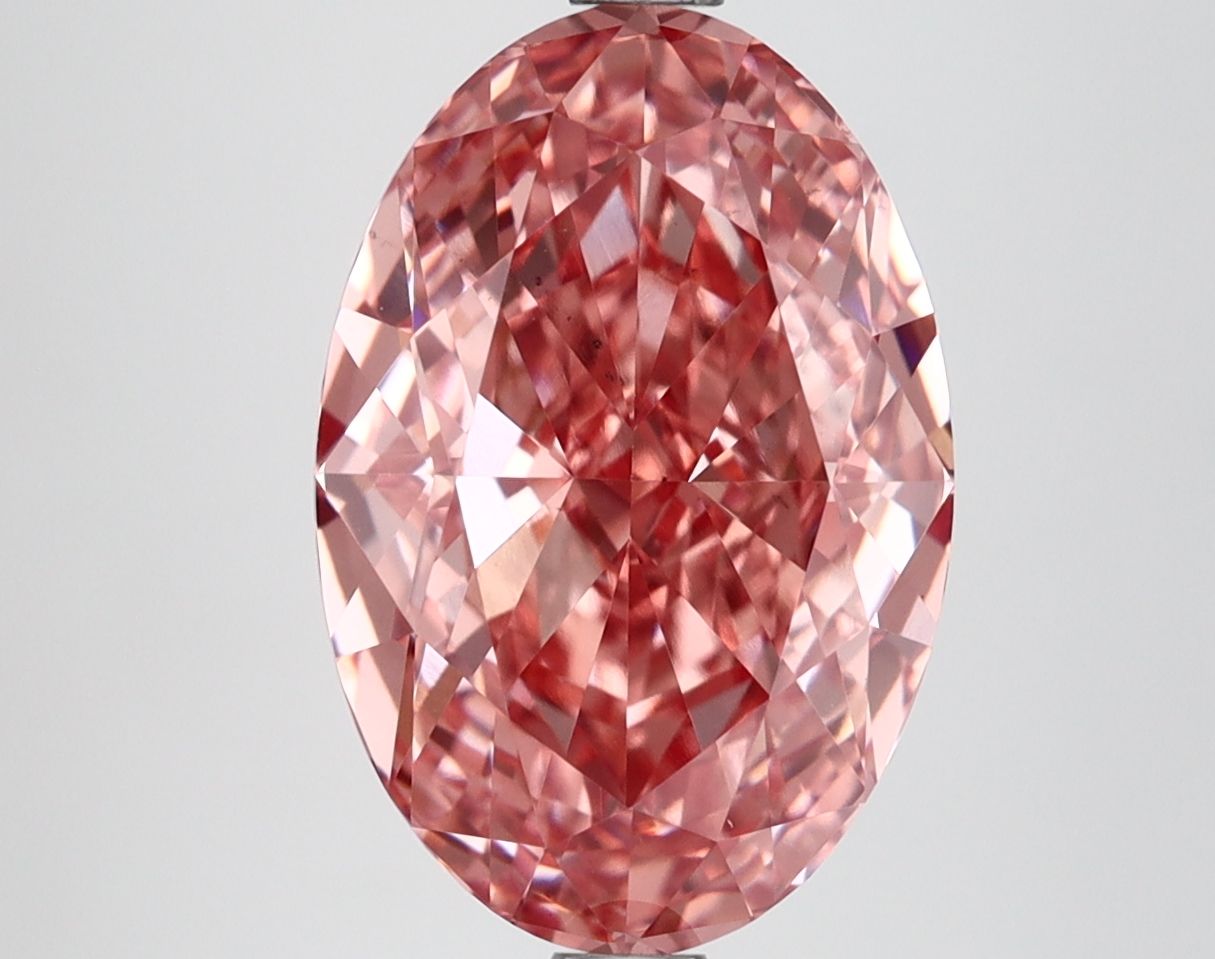 5.04 ct. oval Lab Grown Diamond front image