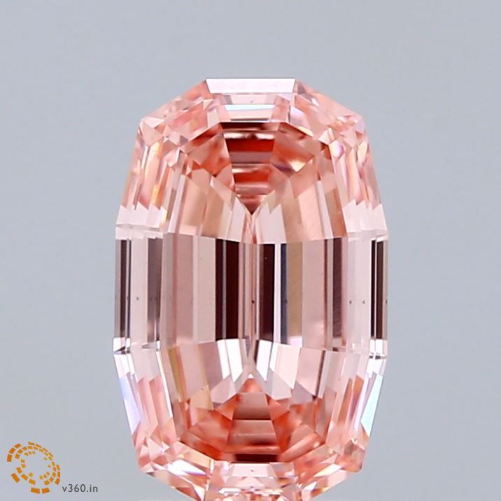 2.08 ct lab-grown Cushion Diamond