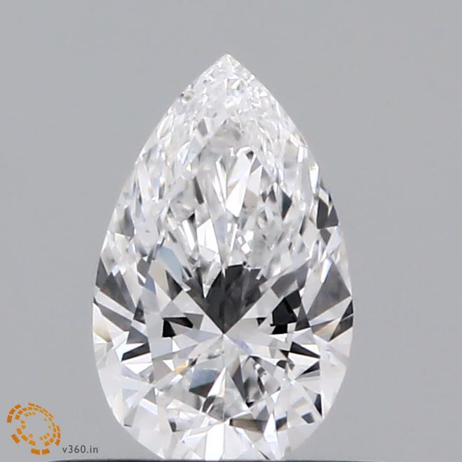 0.49 ct lab-grown Pear Diamond