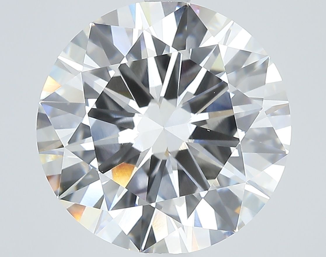 7.03 ct. round Lab Grown Diamond front image