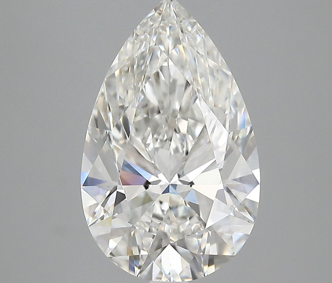 4.02 ct. pear Lab Grown Diamond front image