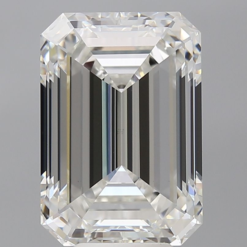 7.59 ct. emerald Lab Grown Diamond front image