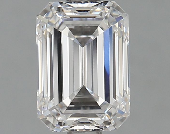 Diamant Émeraude 1.41 ct - Couleur E - Pureté VVS2