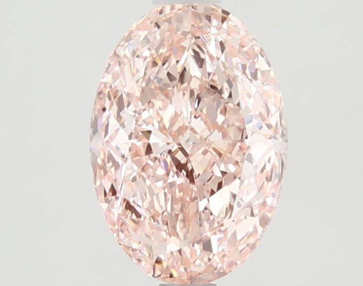 1.66 CT Fancy Vivid Pink OVAL