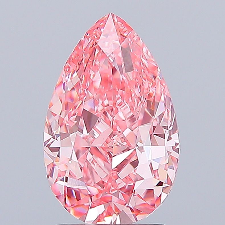 3.02 ct. pear Lab Grown Diamond front image