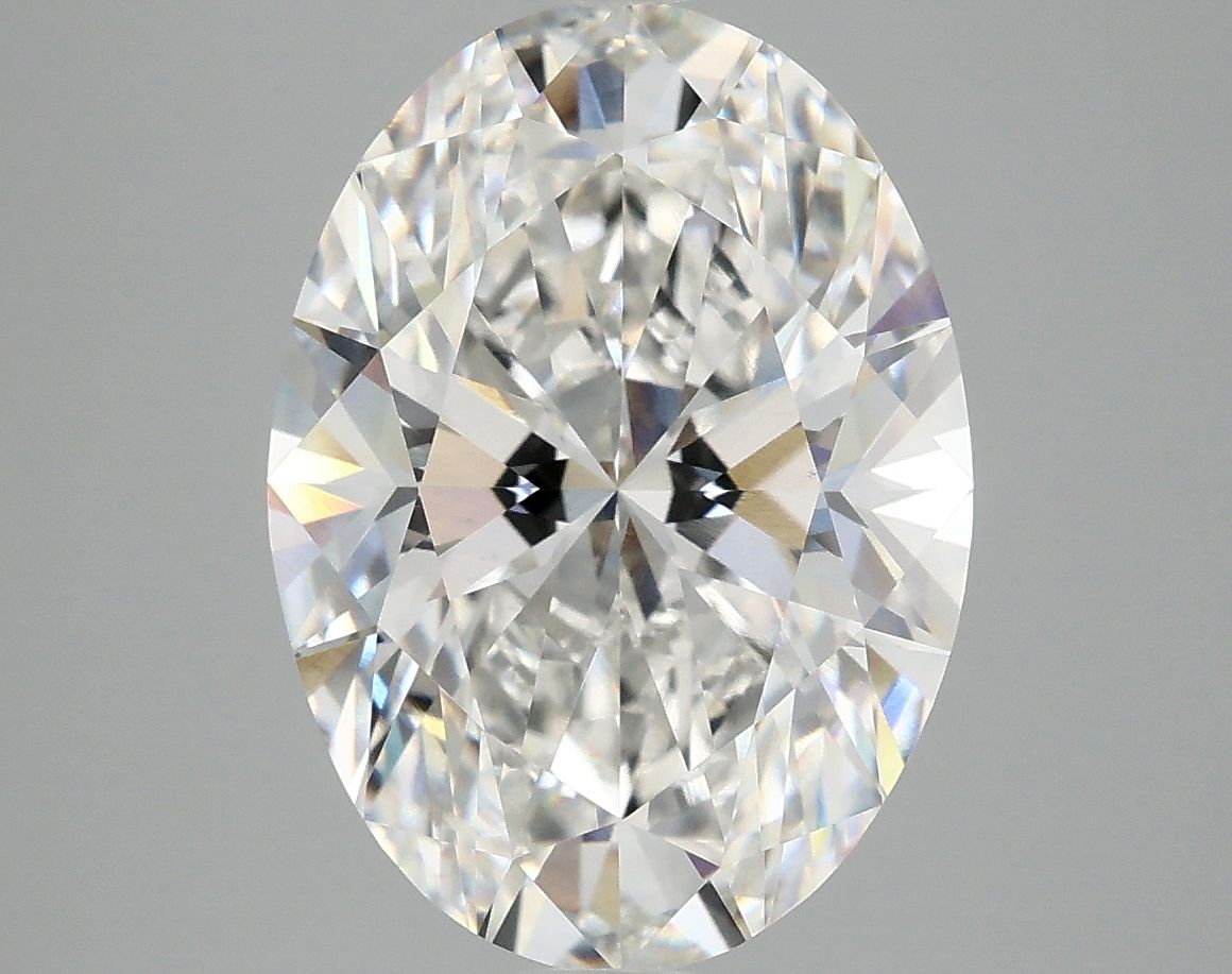 5.09 ct. oval Lab Grown Diamond front image