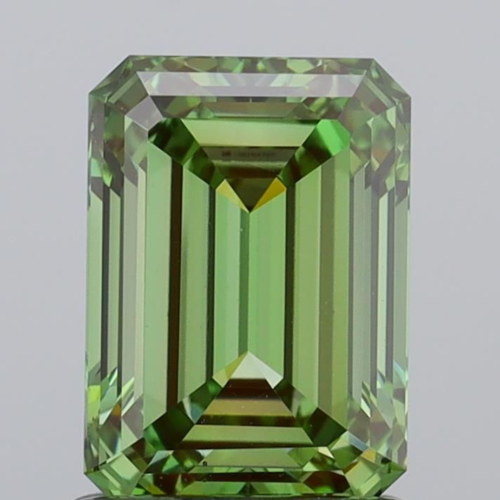 1.5 CT Fancy Vivid Green EMERALD