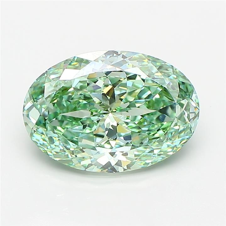 3.10 ct. oval Lab Grown Diamond front image