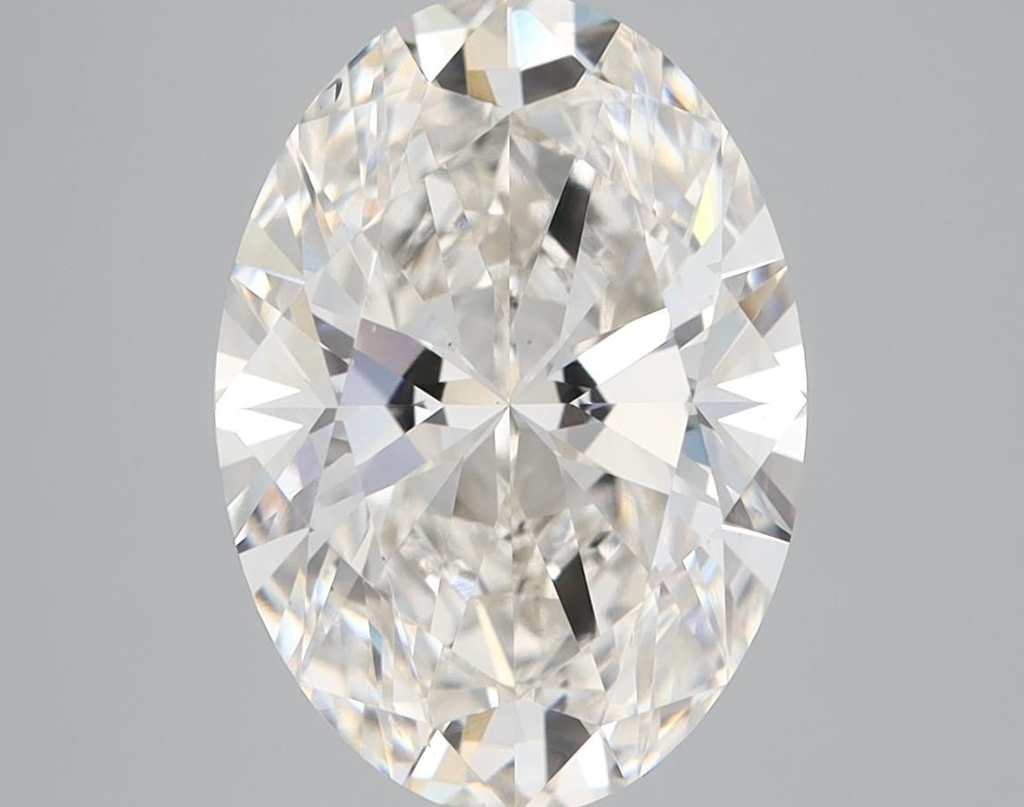 4.06 ct. oval Lab Grown Diamond front image