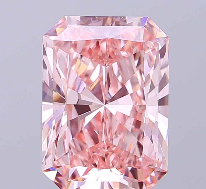 4.56 ct. radiant Lab Grown Diamond front image