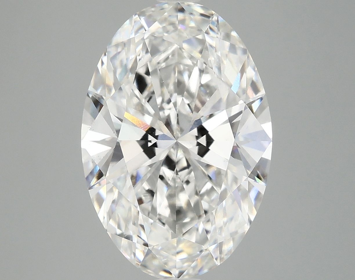 4.90 ct. oval Lab Grown Diamond front image
